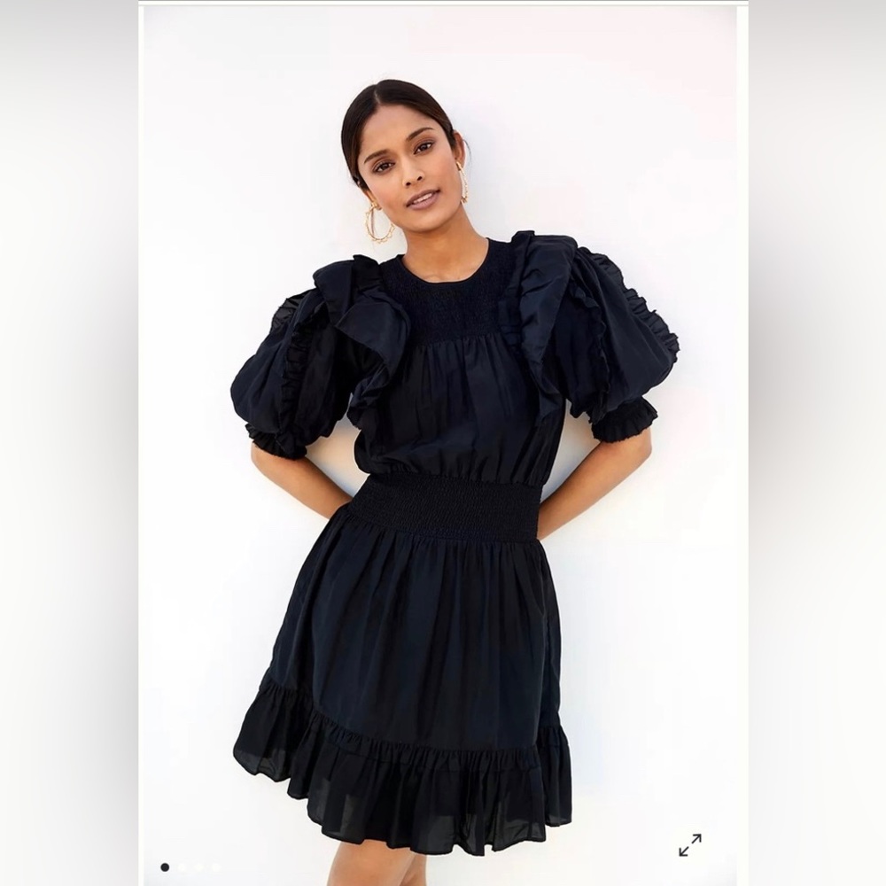 Magali Pascal Black Silk Dress